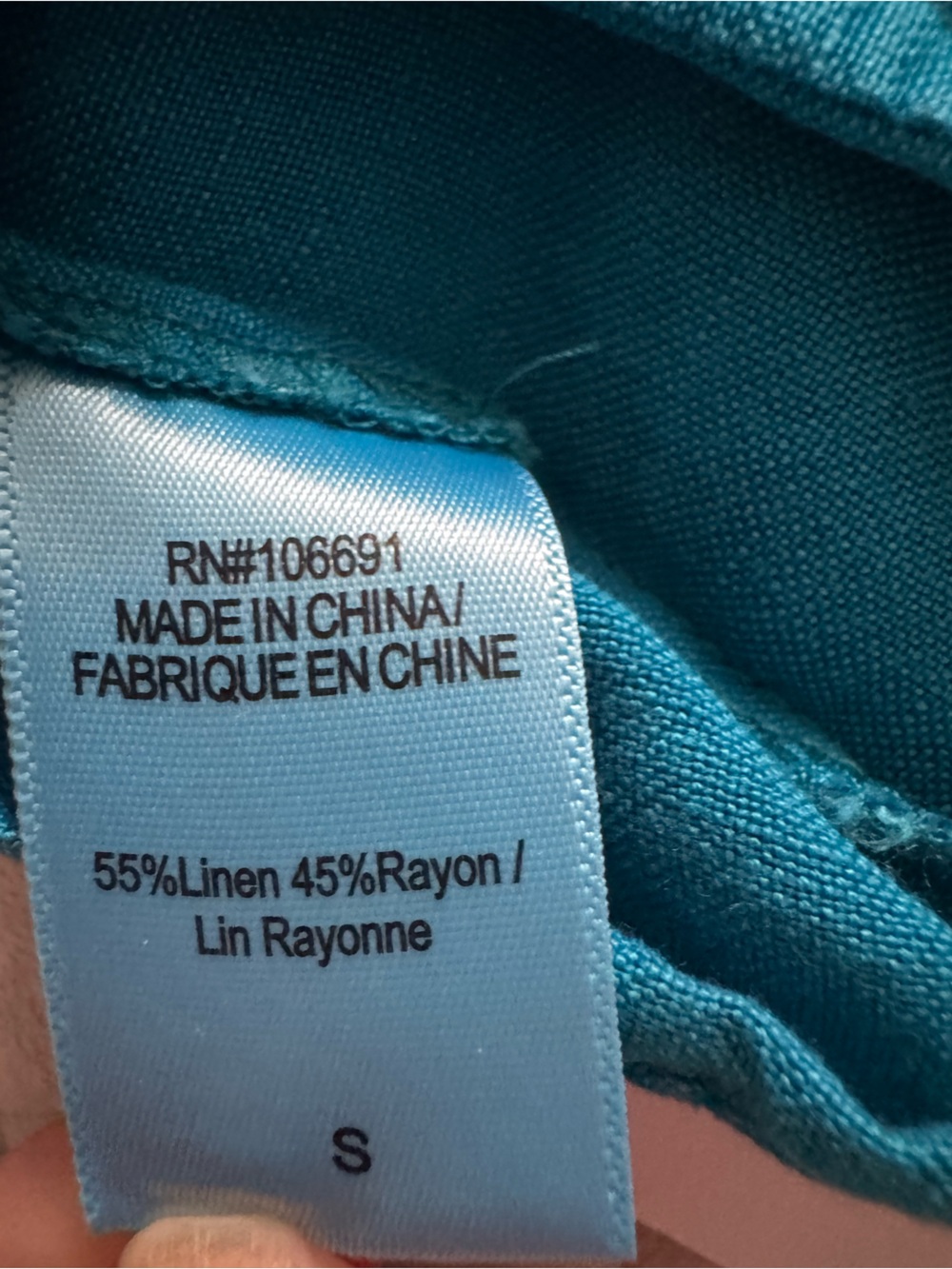 Teal/Bright Blue Vest NWT - Picture 3 of 3